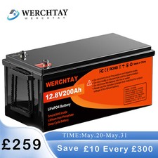 12v 100ah 200ah for sale  UK