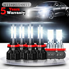 Para Pontiac G6 2005-2007 4 lados faróis de LED lâmpadas feixe alto baixo + luzes de neblina comprar usado  Enviando para Brazil