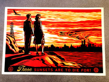 Shepard fairey sunsets for sale  LONDON