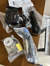 Usado, Estação de retrabalho e solda 2 em 1 ar quente 750W com temperatura ajustável LED digital comprar usado  Enviando para Brazil