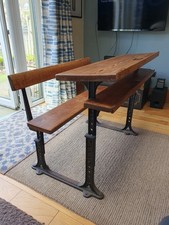 Vintage wooden double for sale  STRATHAVEN