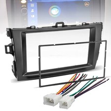 Kit de painel duplo DIN estéreo Toyota Corolla 2009-2013 com combo de chicote de fios comprar usado  Enviando para Brazil