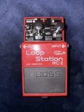 Pedal de efeitos de guitarra BOSS RC 2 estação de loop com recurso de ritmo (bateria) comprar usado Pedal de efeitos de guitarra BOSS RC 2 estação de loop com recurso de ritmo (bateria) comprar usado  Enviando para Brazil