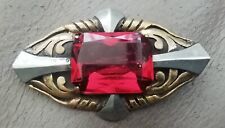 Ancienne broche verre d'occasion  Tarare