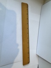 Vintage wooden ruler for sale  BOURNE