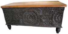 Cassapanca legno teak usato  Massa