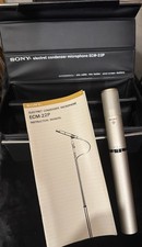 Microfone condensador antigo Sony ECM-22P eletreto, estojo e manual de instruções, usado comprar usado  Enviando para Brazil