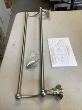 Barra de toalha dupla Newport latão 24 pol. Níquel acetinado. 13-05/15S comprar usado  Enviando para Brazil