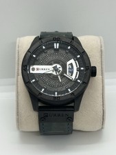 Curren M-8301 relógio analógico preto masculino pulseira de couro data de exibição - precisa de bateria comprar usado  Enviando para Brazil