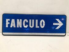 Targa insegna fanc... usato  Seregno