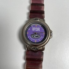 Usado, Vintage Rip Curl Relógio de Surf 100m Impermeável Ocean Technology Roxo 11729 comprar usado  Enviando para Brazil