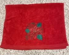 Red poinsettia holiday for sale  Portage