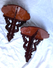 Paire étagères acajou d'occasion Paire étagères acajou d'occasion  Souillac