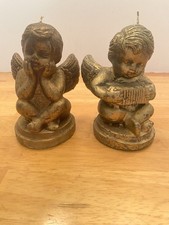 Vintage gold angel for sale  Church Hill