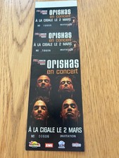 Billet concert. orishas d'occasion  Reims