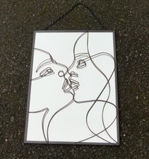 Abstract faces mirrored for sale  NOTTINGHAM
