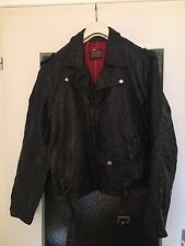 Vintage biker lederjacke gebraucht kaufen  München