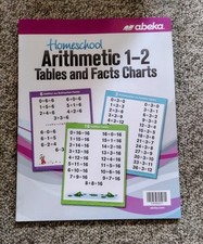 Abeka arithmetic tables for sale  Springfield