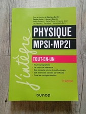 Dunod physique mpsi d'occasion  Argentré