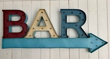 Metal bar sign for sale  NOTTINGHAM