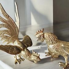 Coppia sculture vintage usato  Olginate