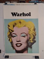 Estampa Tate Gallery "Marilyn Monroe 1964" Andy Warhol ORIGINAL comprar usado  Enviando para Brazil