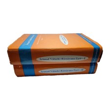 Srimad Valmiki-Ramayana With Sanskrit Text And English Translation Part I & II comprar usado  Enviando para Brazil