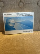 Honda cbr600rr owners for sale Honda cbr600rr owners for sale  WILMSLOW