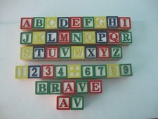 Alphabet wood block for sale  Battle Ground