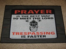 Doormat funny trespassing for sale  Alton