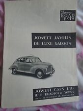 Jowett javelin luxe for sale  KINGS LANGLEY