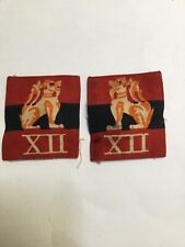 Chindits cloth badges. for sale  SWANSEA