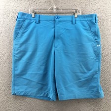 Bermuda masculina Under Armour 42 (real 42X10) azul cintura média bolsos casuais comprar usado  Enviando para Brazil