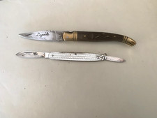 Lot couteaux laguiole d'occasion  Vannes