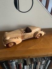 Wooden model car for sale  LANARK