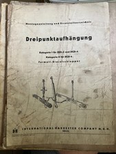 Anleitung ersatzteilliste ihc gebraucht kaufen Anleitung ersatzteilliste ihc gebraucht kaufen  Michendorf