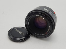 Lente Minolta Maxxum AF 50mm F1.7 Prime para câmeras Sony Alpha DSLR de montagem A comprar usado Lente Minolta Maxxum AF 50mm F1.7 Prime para câmeras Sony Alpha DSLR de montagem A comprar usado  Enviando para Brazil
