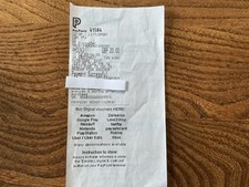 Paper top voucher for sale  ELY