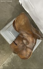 Vintage brown leather for sale  Colorado Springs