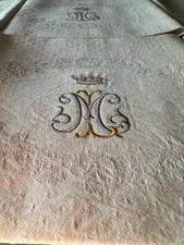 Serviettes lin coton d'occasion  Rive-de-Gier