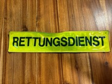 ruckenschild rettungsdienst gebraucht kaufen ruckenschild rettungsdienst gebraucht kaufen Laichingen