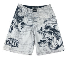 Bermuda de banho MMA Elite branca preta caveiras tamanho médio cordão academia comprar usado Bermuda de banho MMA Elite branca preta caveiras tamanho médio cordão academia comprar usado  Enviando para Brazil