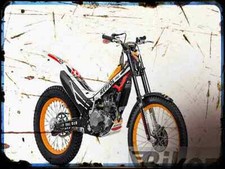 Metal sign motorbike for sale  UK