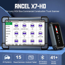 ANCEL X7 HD caminhão diesel resistente OBD2 scanner ferramenta de diagnóstico compatível com PACCAR comprar usado  Enviando para Brazil