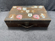 Lockable wooden box for sale  NEWCASTLE