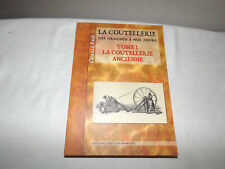 Livre coutellerie ancienne d'occasion  Nogent