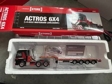 WSI 1:50 Mammoet Mercedes-Benz Actros 6x4 + 4 axle lowloader comprar usado  Enviando para Brazil