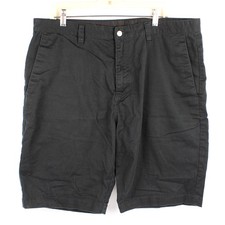Bermuda masculina Volcom preta frente plana tamanho 38, usado comprar usado  Enviando para Brazil