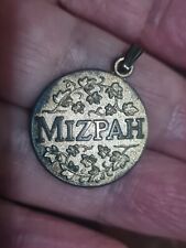 Silver mizpah pendant for sale  BIRMINGHAM