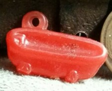 Vintage plastic red for sale  Wakefield